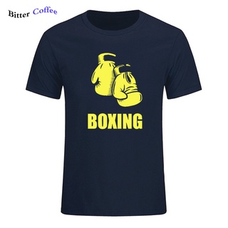 ถูกสุดๆมวยเสื้อผ้าHot Sale Summer 100 Cotton Funny Coolest Boxing Gloves T Shirt Men Short Sleeves Tee Hi Ho Tshirt Tos