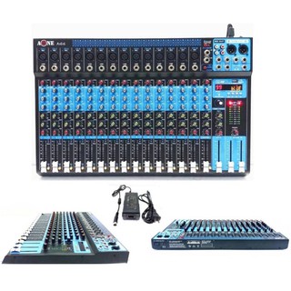 มิกเซอร์ mixer เครื่องเสียง เครื่องผสมสัญญาณเสียง 16channel รุ่น A-ONE a-1616dsp