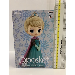 Qposket Disney Characters - Elsa Coronation Style (B)  แท้ มือ 1