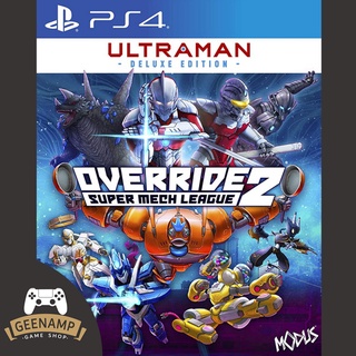 (โค้ดshopee 20DDXTRA915 ลด20%) PS4 [มือ1] OVERRIDE 2 : SUPER MECH LEAGUE [ ULTRAMAN DELUXE EDITION ] (R2/EU)(EN)