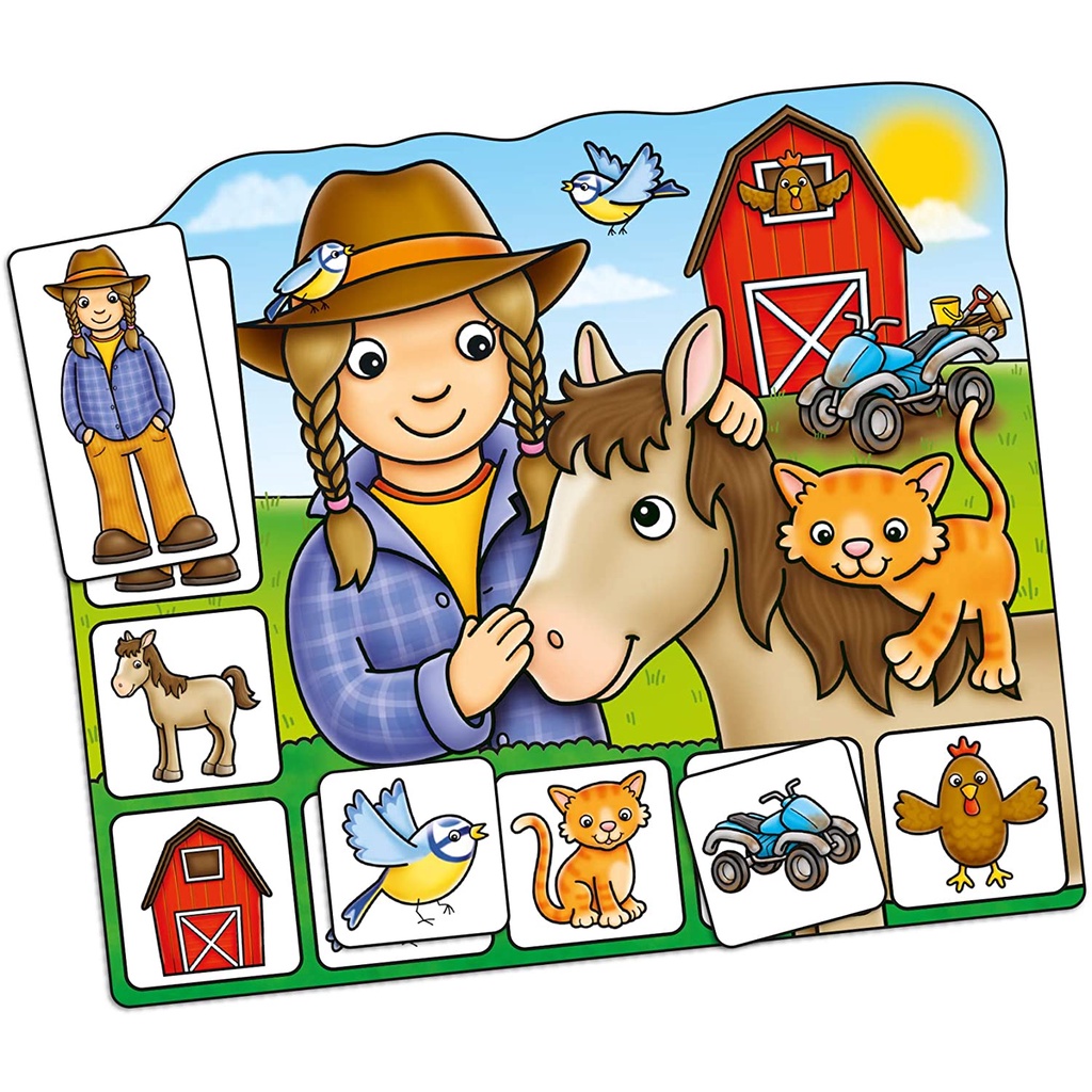 Orchard Toys لعبة Old MacDonald's Lotto — صورة 5