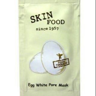 เทสเตอร์ Skinfood egg white pore mask 