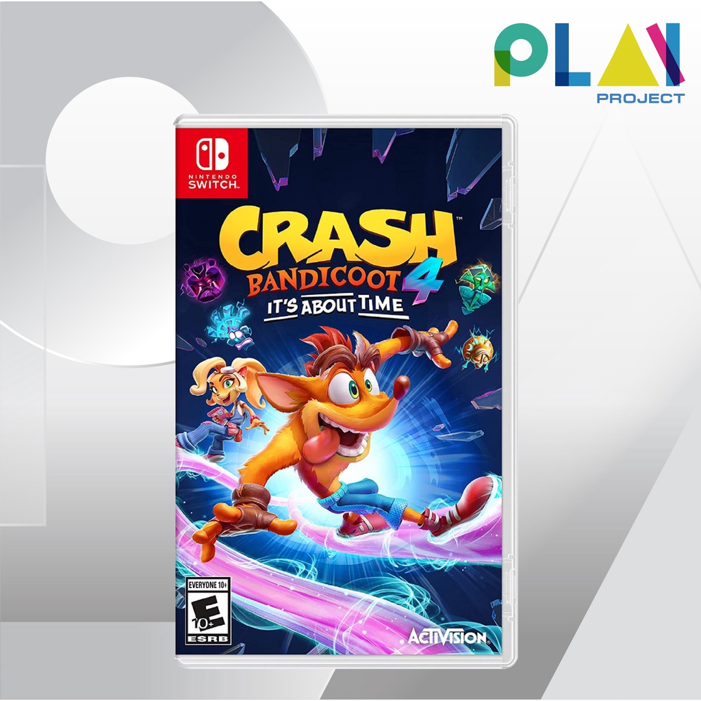 Nintendo Switch : Crash Bandicoot 4 : It's About Time [มือ1] [แผ่นเกมนินเทนโด้ switch]