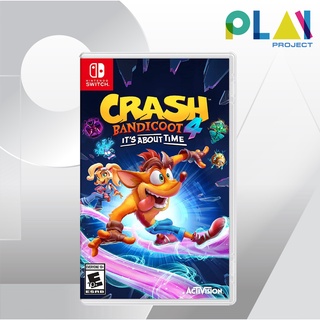 Nintendo Switch : Crash Bandicoot 4 : Its About Time [มือ1] [แผ่นเกมนินเทนโด้ switch]