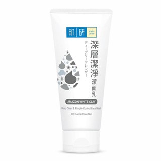 Hada Labo Deep Clean &amp; Pimple Control Face Wash 100g.โฟมล้างหน้า เพื่อผิวสะอาดล้ำลึก ลดปัญหาสิว