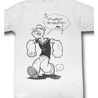 เสื้อยืดผ้าฝ้าย Popeye เสื้อวินเทจ ป๊อบอาย ด่วน!!! มาน้อยไซส์ล่ะตัวเท่าน้ันจ้าS-3XL