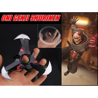 พร้อมส่งใน 24 ชม. โคตรถูกแบบสวมนิ้ว ดาวกระจาย Finger Spinner ONI GENJI โอนิ เกนจิ OVERWATCH