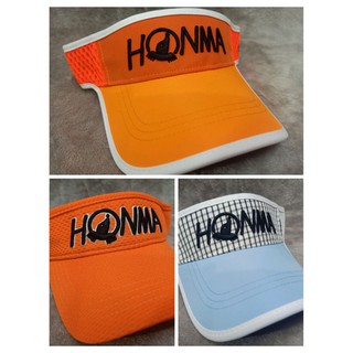 หมวกครึ่งใบไม่มีมาร์กเกอร์ Honma, Honma Premium Unisex Golf Visors Without Marker New Collections!!