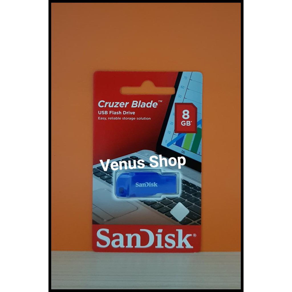 แฟลชไดรฟ์ SANDISK สุดพิเศษ 8BG / USB FLASH 8GB / SANDISK CRUZER BLADE CZ50 8GB