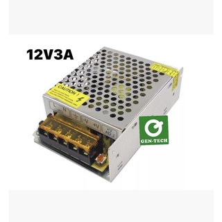 สินค้าพร้อมส่ง!!สวิทชิ่ง หม้อแปลงไฟ Switching Power Supply 12v 3A,5A,10A สวิทชิ่งเพาเวอร์ซัพ