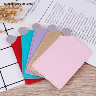 [springevenwell] ใหม่ กระจกแต่งหน้า สเตนเลส แบบพกพา ไม่แตกหัก