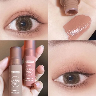 บรัช&amp;อาย Liquid Eyeshadow ทาแก้ม ตา โทนพีชๆชมพู สีเอิร์ ธ โทนเกลี่ยง่ายและแบนเนื้อกำมะหยี่ของอายแชโดว์บลัชออน