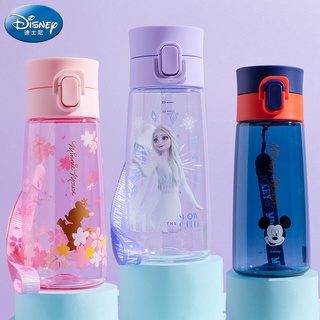 ☑▽▩Disney ขวดน้ําดื่ม ปลอด BPA ลาย Frozen สําหรับเด็ก 420 มล.