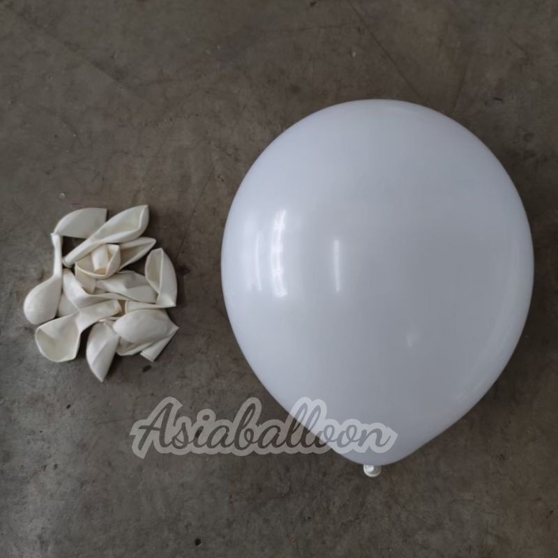 ถูกสุด โล๊ะ⚡️ASIABALLOON 100ใบ 12นิ้วธรรมดา ลูกโป่ง อ่านก่อนสั่ง - รูปที่ 5