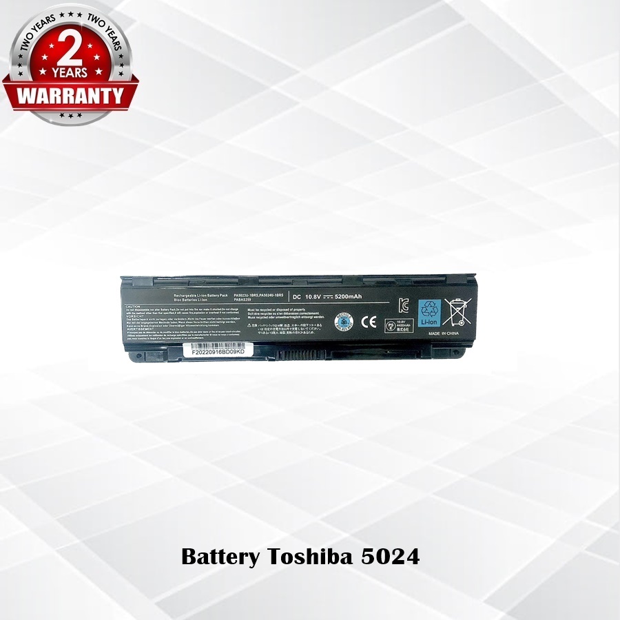 Battery Toshiba 5024,L840 / แบตเตอรี่โน๊ตบุ๊ค รุ่น L800 L805 L830 L835 L840 L845 L850 L855 (OEM) *รับประกัน 2 ปี*