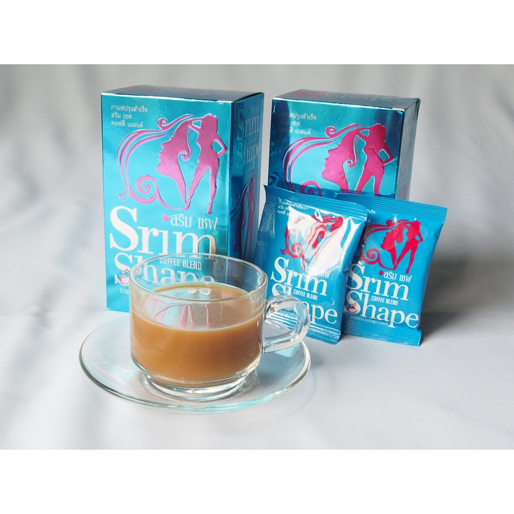 SLIM CHEF คอฟฟี่ สลิม เชฟ กาแฟดี..สำหรับสุภาพสตรี Srim Chef Coffee 1กล่อง