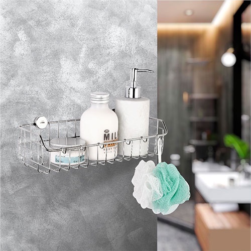 VRH ตะแกรงเอนกประสงค์ แบบติดผนัง ขนาด 120x300x75 มม. รหัส HW102-W102 - รูปที่ 2