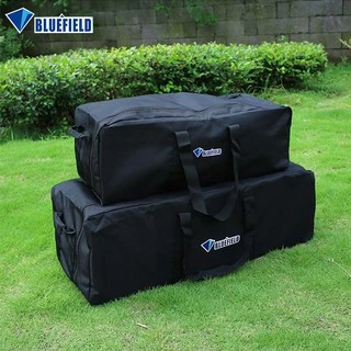Bluefield กระเป๋าแคมป์ปิ้ง 150L ผ้าออกซ์ฟอร์ด กันความชื้น ความจุใหญ่ เอนกประสงค์ เหมาะแคมป์ปิ้ง ย้ายบ้าน จัดเก็บของต่างๆ