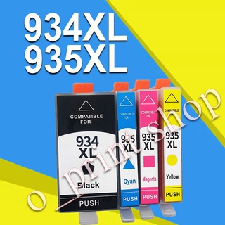 HP 934XL HP 935XL หมึก HP 934 HP 935 สีดำ HP934XL HP935XL ตลับหมึก เข้ากันได้สำหรับ HP  6830 6815 6812 6835 6230