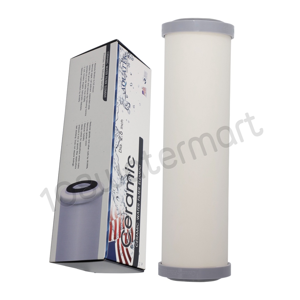 ไส้กรอง เซรามิค Aquatek หัวท้ายตัด 10 นิ้ว Ceramic 10 Inches