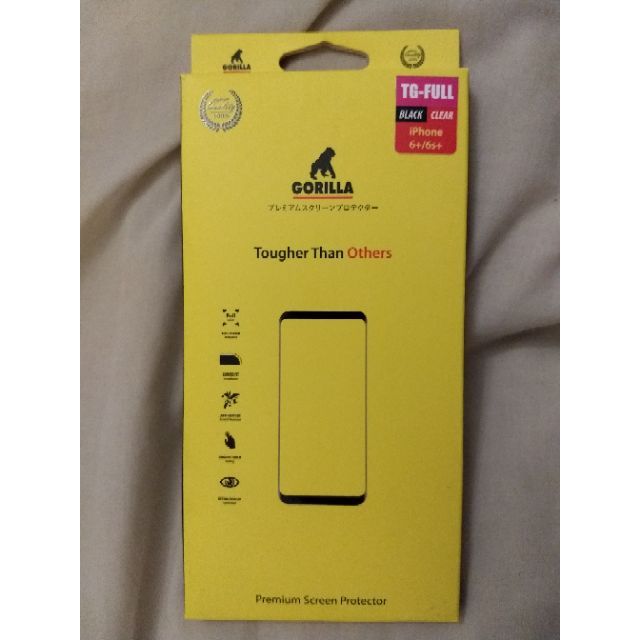 ฟิล์มกระจก iPhone 6/6S/ 6+/6S+ Gorilla Corning 0.2mm แบบเต็มจอ