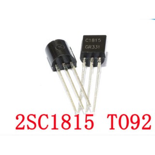 ทรานซิสเตอร์ 2SC1815 C1815 TO-92 50 ชิ้น