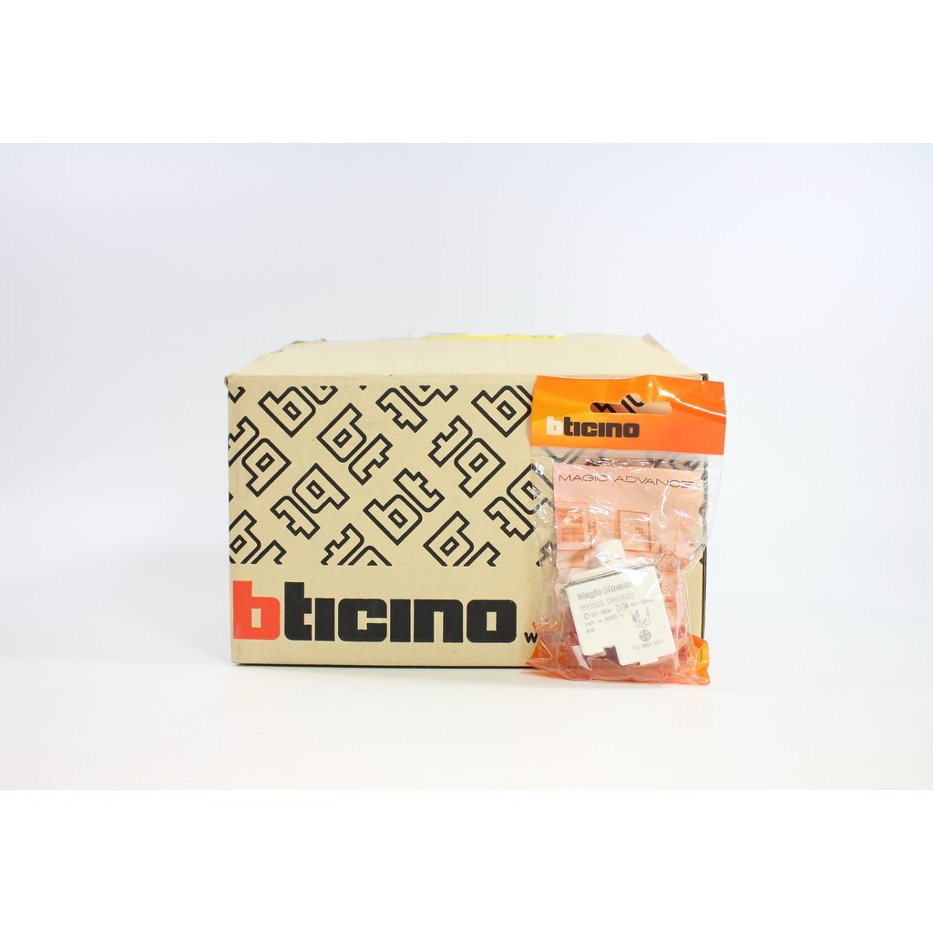 M9350S  bticino สวิตช์หรี่ไฟ ดิมเมอร์ บิทิชิโน รุ่น M9350S DIMMER bticino
