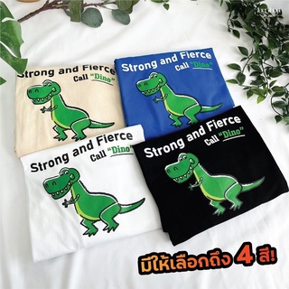 เสื้อยืด Oversize 🦖🦕 Dinosaur by AnyWear ผ้าCotton100% ผ้านุ่ม ทรงเกาหลี ใส่สบาย