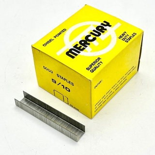 ลวดเย็บอย่างดีเมอร์คิวรี่ เบอร์9/10 MERCURY เย็บหนา50แผ่น (5,000ตัว/กล่อง)
