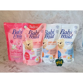 Babi Mild ผลิตภัณฑ์เบบี้มายด์ ,ซักผ้า,และปรับผ้านุ่ม2in1 ขนาด600มล