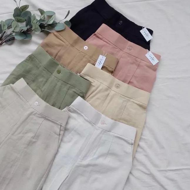 8.8 !! Uniqlo Culottes, Smooth RAYON Straps, SUPER Pants จาก Direct Convection [ รหัส 980 ]