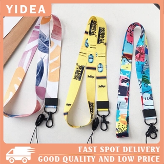 【YIDEA】สายคล้องคอ โลหะ ป้องกันการสูญหาย ลายการ์ตูน สําหรับโทรศัพท์มือถือ