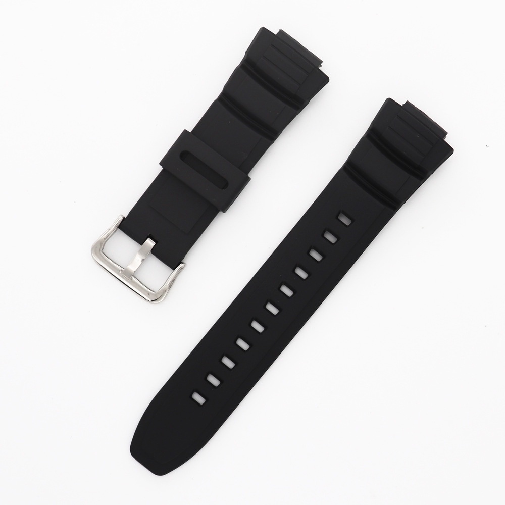สายนาฬิกาข้อมือซิลิโคนทนทานสําหรับ Casio Mcw-100H 110H W-S220 Hdd-S100
 #4