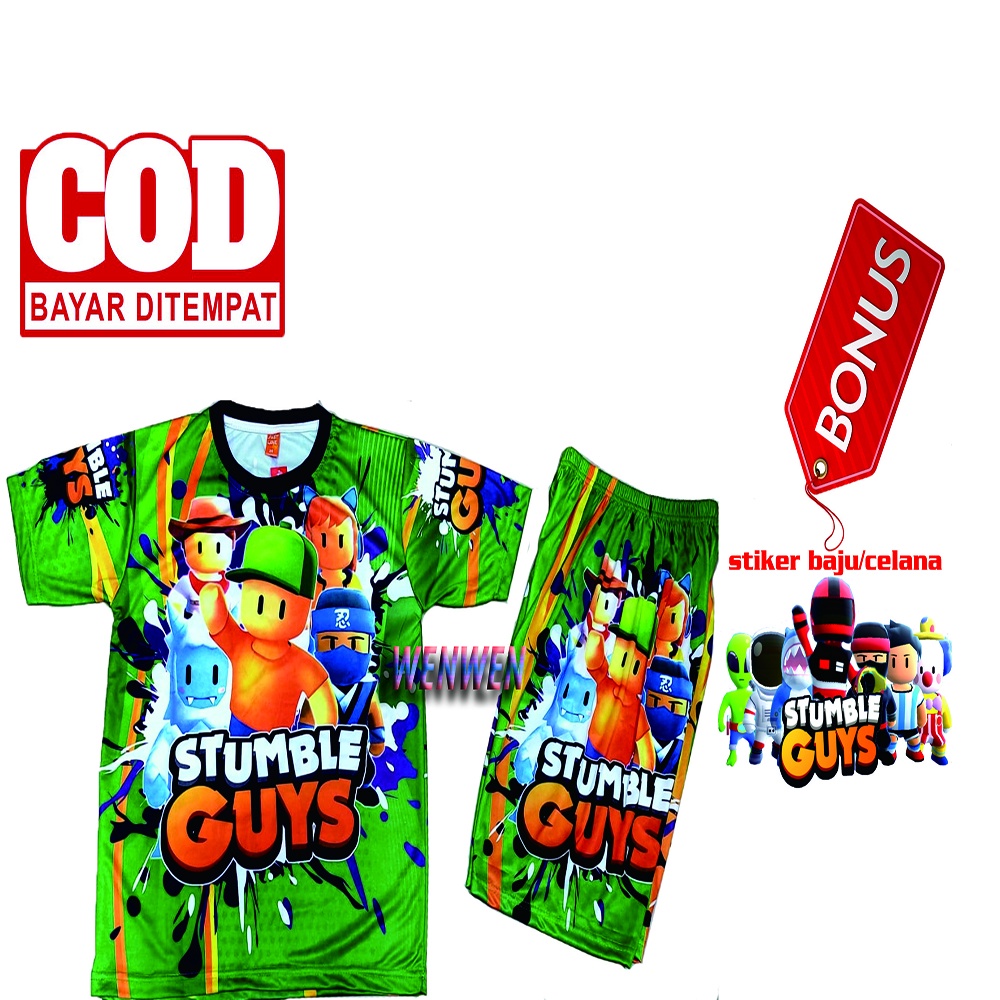 SANDISEAN STUMBLE GUYS BOYS SUIT | STUMBLE GUYS BOYS SUITS | STUMBLE GUYS CLOTHES | STUMBLE GUYS เสื