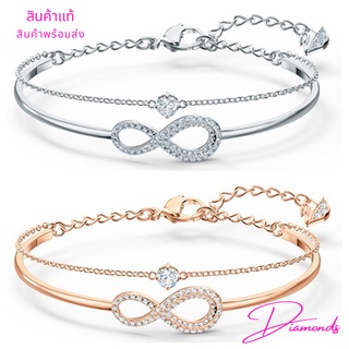 กำไล SWAROVSKI INFINITY Bracelet ของแท้ 100% swarovski กำไลข้อมือ สวารอฟส ของขวัญสำหรับคนพิเศษ สร้อยข้อมือสตร