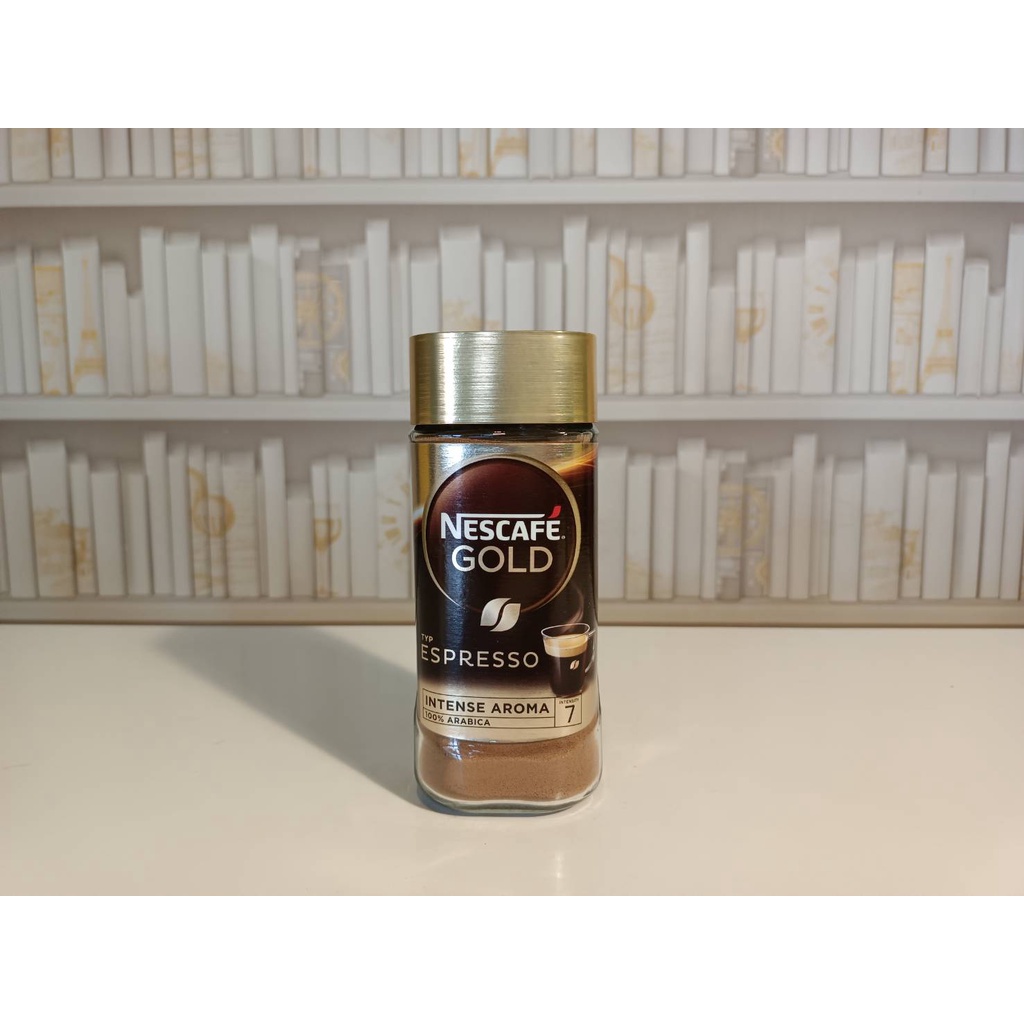 กาแฟ Nescafe Gold Espresso กาแฟอาราบิก้าแท้ 100% ปริมาณ 100 กรัม