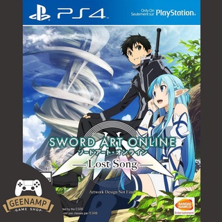 (โค้ดshopee 20DDXTRA915 ลด20%) PS4 [มือ1] SWORD ART ONLINE : LOST SONG (R1/US)(EN) # SWORDART ONLINE LOSTSONG