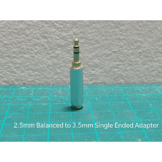 แจ็กแปลง2.5mm Balanced to 3.5mm Single Ended Adapter