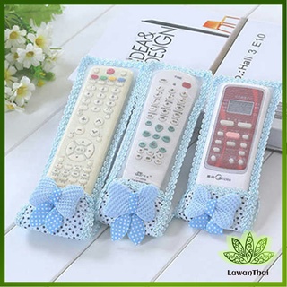 Lawan ซองใส่รีโมตคอนโทรล ประดับโบว์ มุ้งมิ้ง น่ารัก Remote control cover