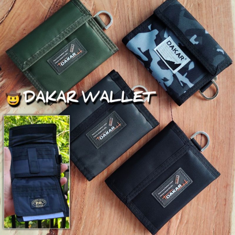 กระเป๋าสตางค์ผ้า DAKAR WALLET กระเป๋าสตางค์ทหาร กระเป๋าสตางค์ผ้าใบ