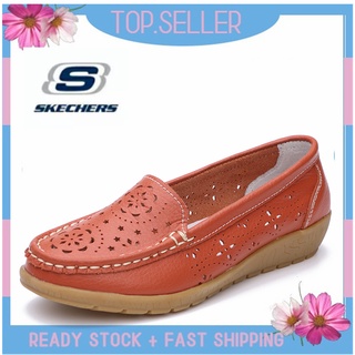 [พร้อมส่ง] *Skechers__go Walk Arch Fit รองเท้าแตะโลฟเฟอร์ ส้นแบน แบบสวม สําหรับผู้หญิง ผู้ชาย