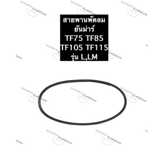 สายพานพัดลม ยันม่าร์ TF75 TF85 TF105 TF115 L,LM สายพาน อะไหล่ยันม่าร์ สายพานTF