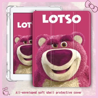 🔥พร้อมส่ง🔥เคสไอแพท Lotso ลายการ์ตูนใส่ปากกาได้ รุ่น ipadmini6 ipad10.9 Air1 gen9 Pro9.7 10.2 gen7 gen8 10.5 Air3 ipadAir4 iPad Air5 Pro11