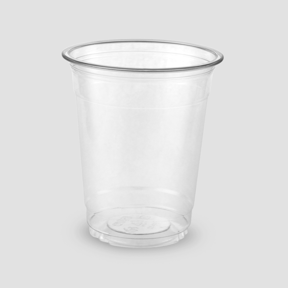 แก้ว PET 12 oz.ปาก 92 mm.รุ่นหนาพิเศษทรงสตาร์บัค FPC รหัสFP-12 / 50pcs./pack