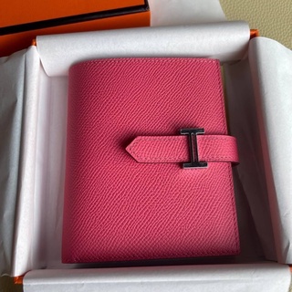 hermes short wallet epsom leather ( งานดีสุดสวยมากทำจากหนังเเท้100%💚