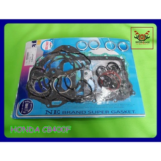 HONDA CB400F year 1975-1977 ENGINE GASKET COMPLETE SET "NON ASBESTOS" // ปะเก็นเครื่อง ชุดใหญ่ อย่างดี ไม่มีแร่ใยหิน