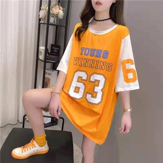 Mao shop เสื้อยืดแขนสั้นแฟชั่นสตรี รูปแบบการ์ตูนน่ารัก ขายตรงจากโรงงาน HAN SY SOCIETY