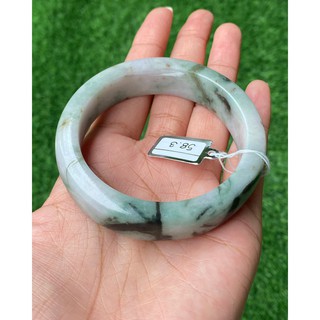 JB58011 หยก พม่า แท้ Jade กำไลหยก (Jadeite bracelet) พม่า (Myanmar)