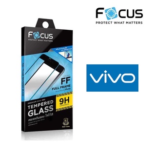 Focus  ฟิล์มกระจกเต็มจอ ใส Vivo V23 V23e 5G Y72 Y11 Y12 Y17 Y20 S1 S1Pro  V25  V19 Y12 Y15(2020)  T1x T1 5G