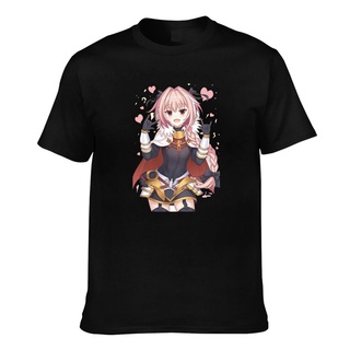 เสื้อยืดคอกลมเสื้อยืดแขนสั้นลําลอง คอกลม ผ้าฝ้าย พิมพ์ลายอนิเมะ Astolfo Fate Zero Saber Archer Rider แฟชั่นสําหรับผู้ชาย